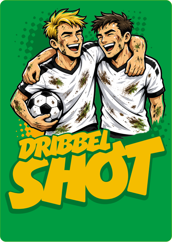 Etikett-Vorlage Dribbel Shot